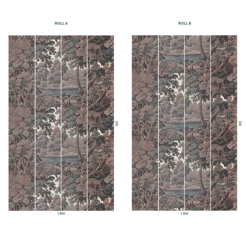 1-WA-PLA-DI-SIE-XXX - Plantasia Wallpaper - Sienna - House of Hackney