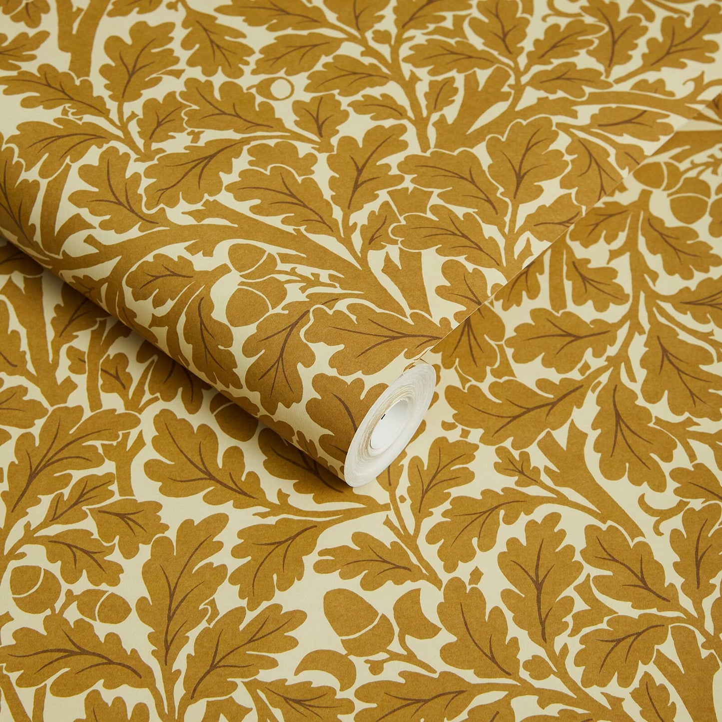 1-WA-QUE-DI-AUT-XXX - Quercus Wallpaper - Auric - House of Hackney