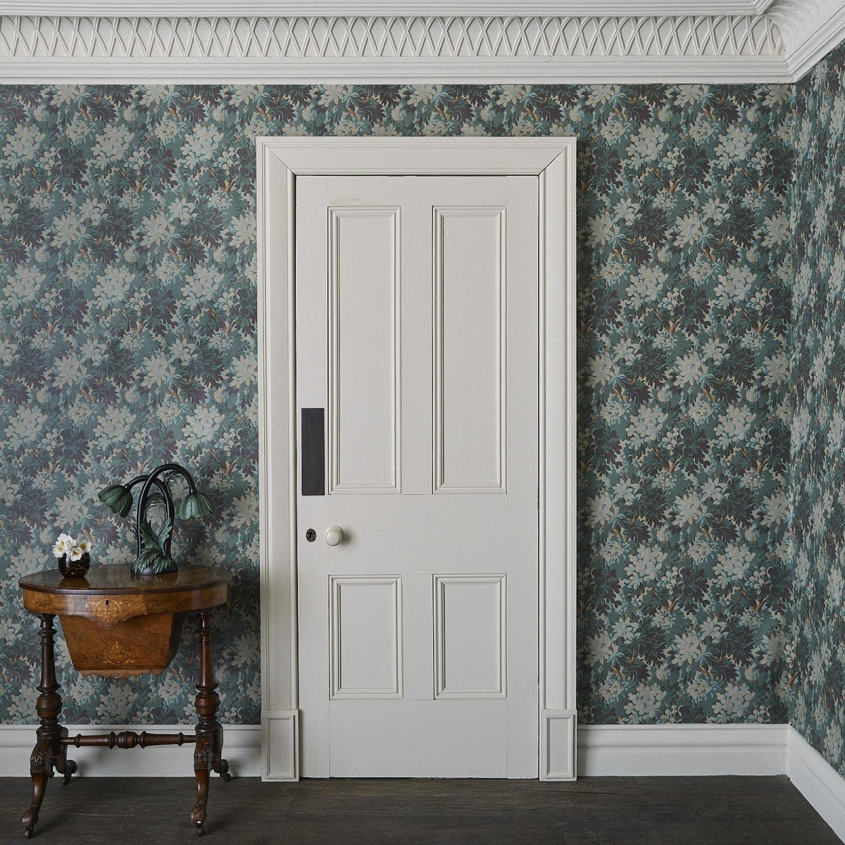 1-WA-SIL-DI-CER-XXX - Silva Wallpaper - Cerulean - House of Hackney