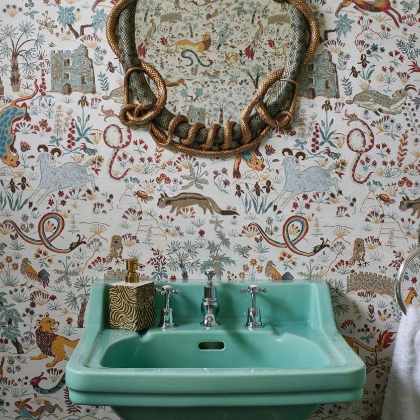 1-WA-TRE-DI-ECR-XXX - Trematonia Wallpaper - Ecru - House of Hackney