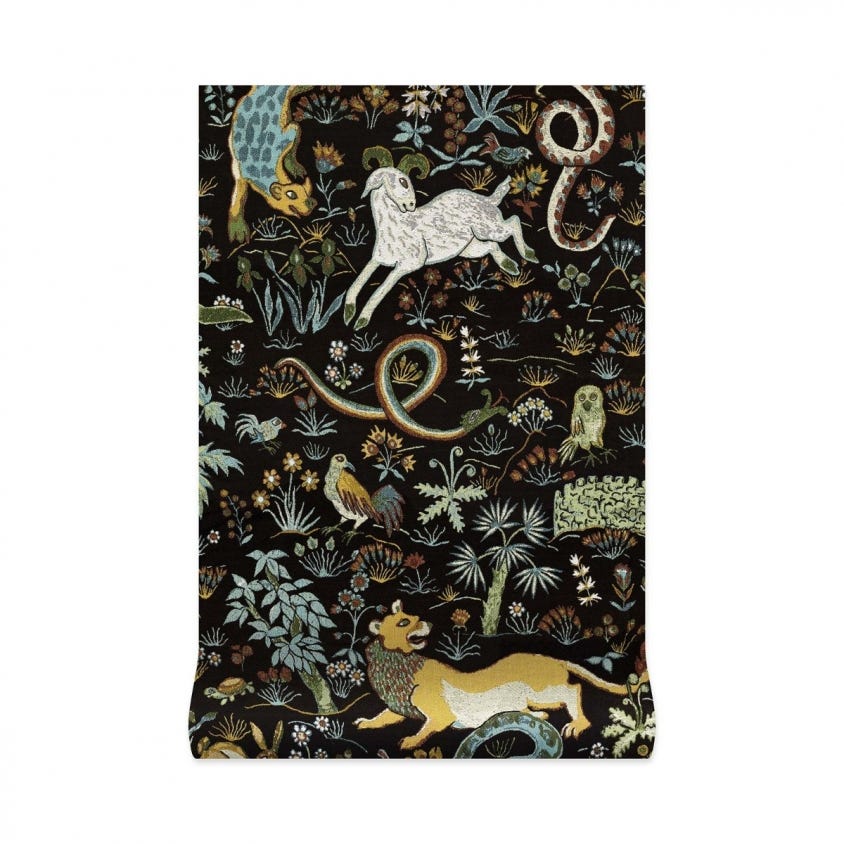 1-WA-TRE-DI-ONX-XXX - Trematonia Wallpaper - Onyx - House of Hackney