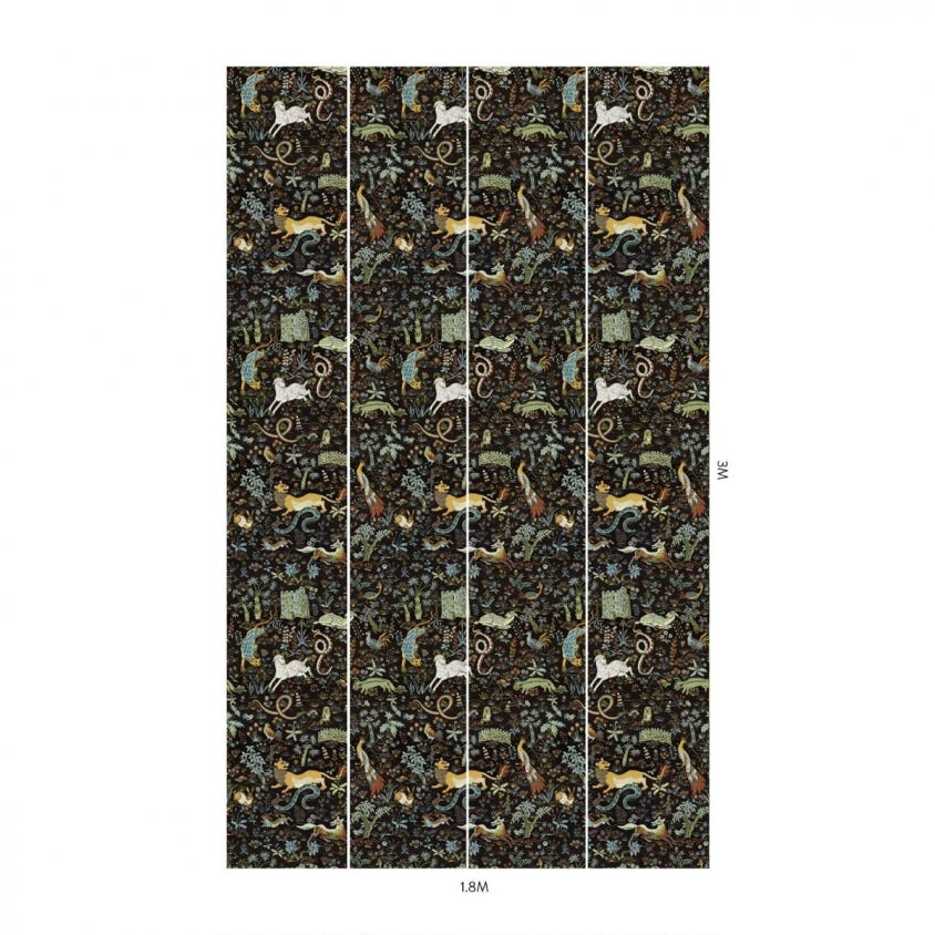 1-WA-TRE-DI-ONX-XXX - Trematonia Wallpaper - Onyx - House of Hackney