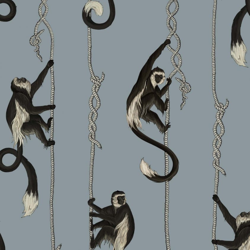 1-WA-TRO-DI-DUS-XXX - Troop Wallpaper - Dusk - House of Hackney