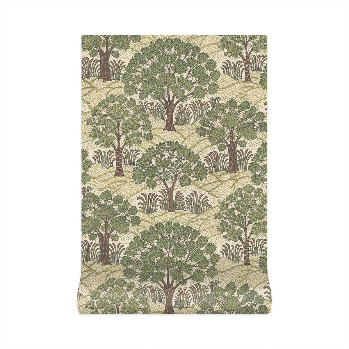 1-WA-TRP-DI-ECR-XXX - Trees Please Wallpaper - Ecru - House of Hackney