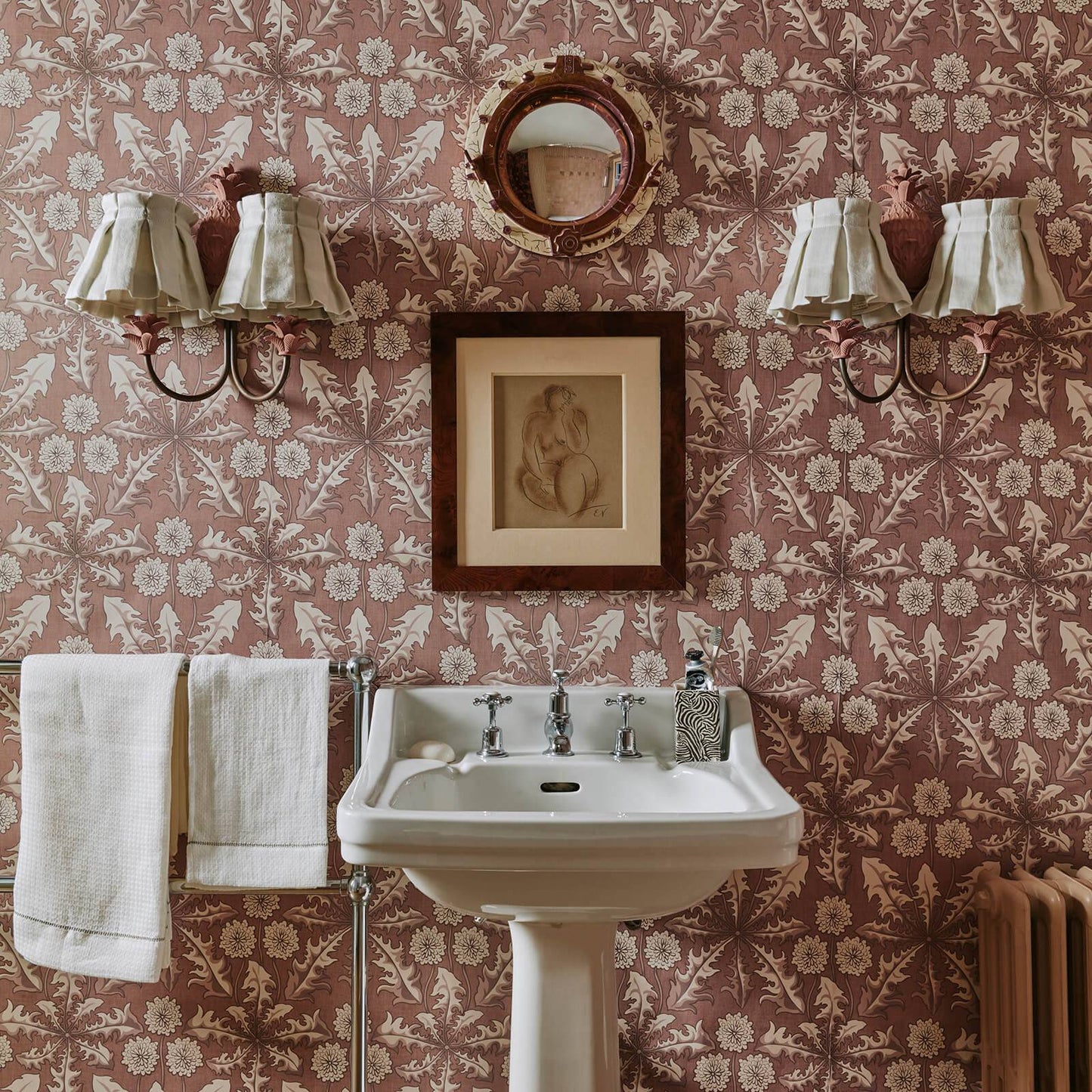 1-WA-TXA-DI-COS-XXX - Taraxa Wallpaper - Cosmos - House of Hackney
