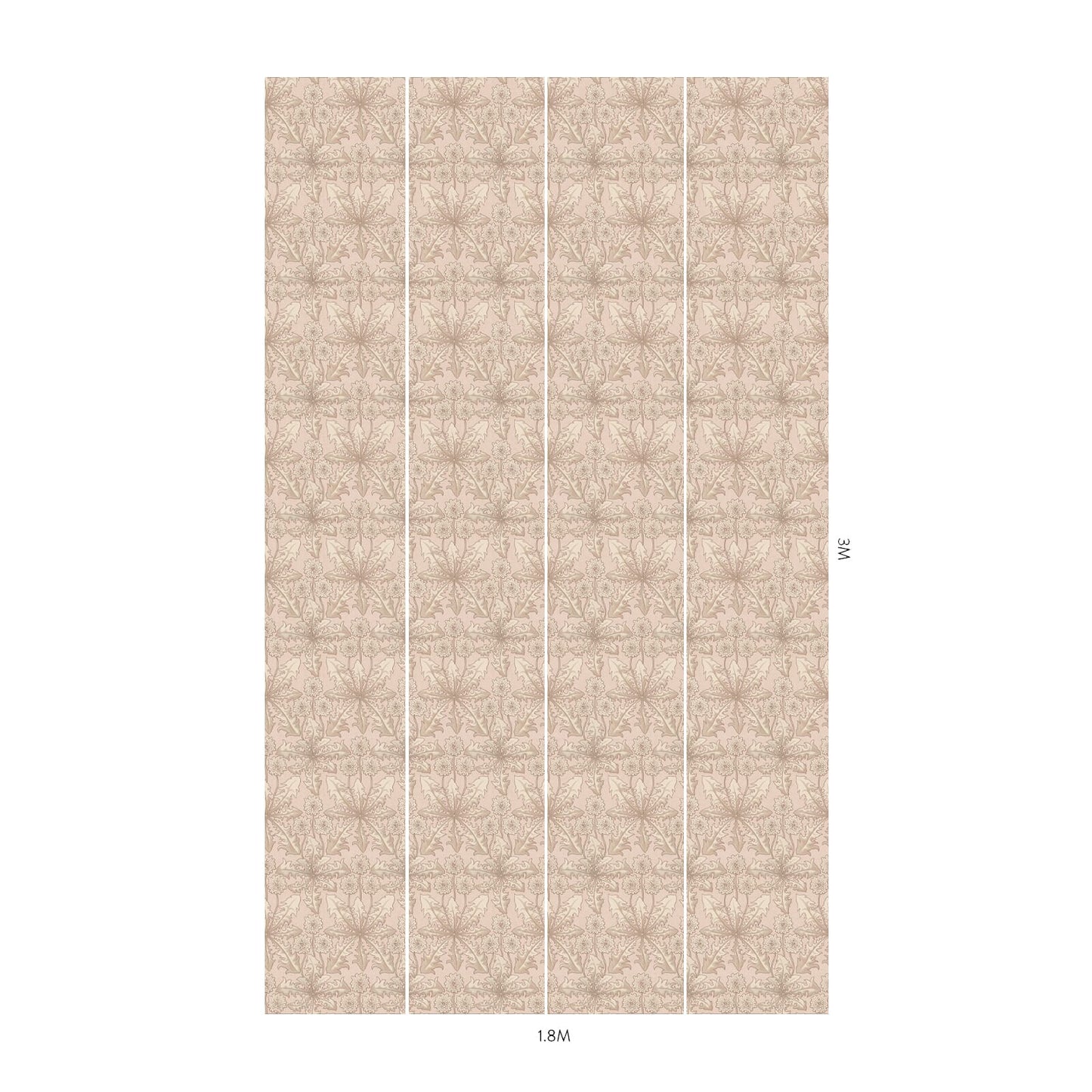 1-WA-TXA-DI-PHL-XXX - Taraxa Wallpaper - Phlox - House of Hackney
