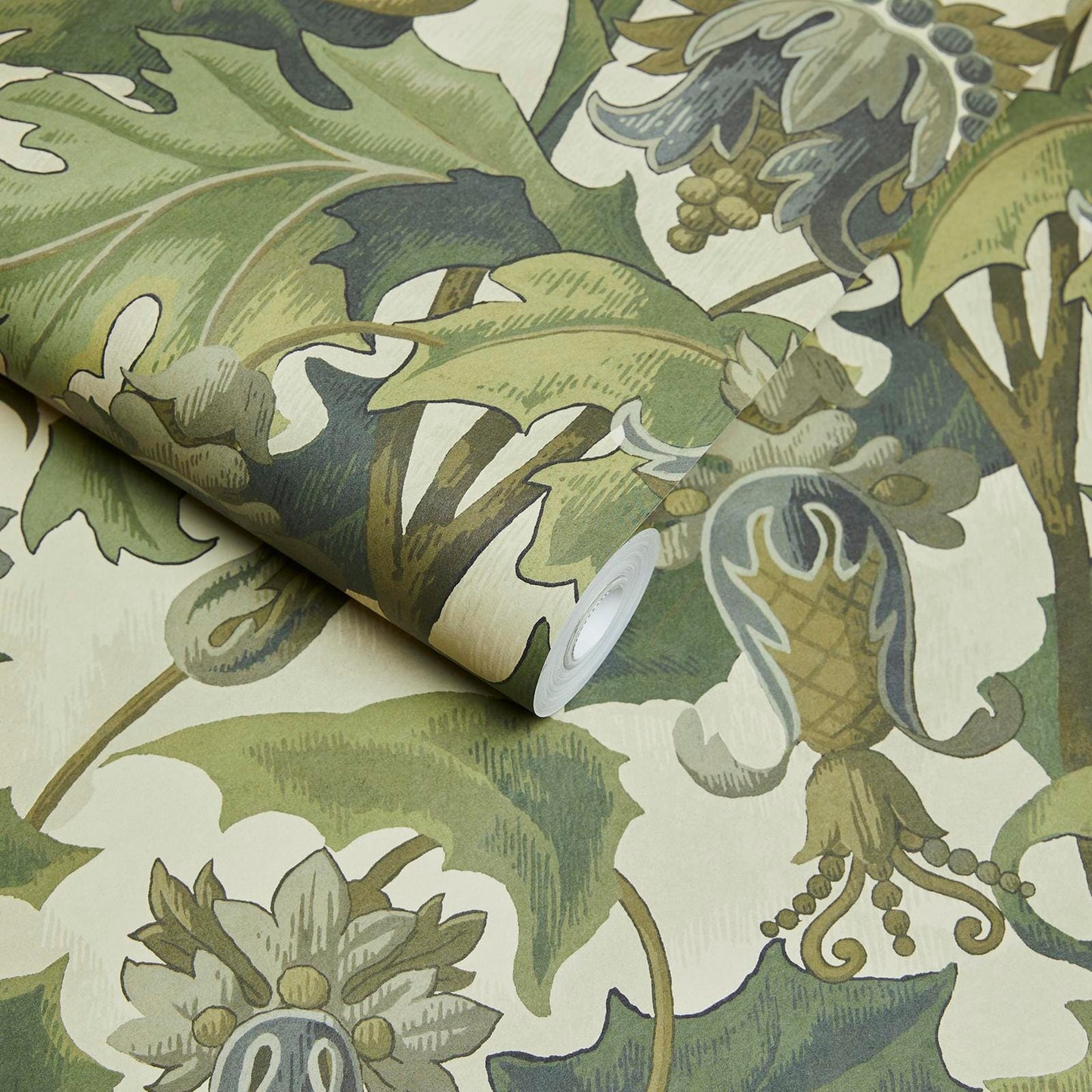 1-WA-VSP-DI-ECR-XXX - Vespertine Wallpaper - Ecru - House of Hackney