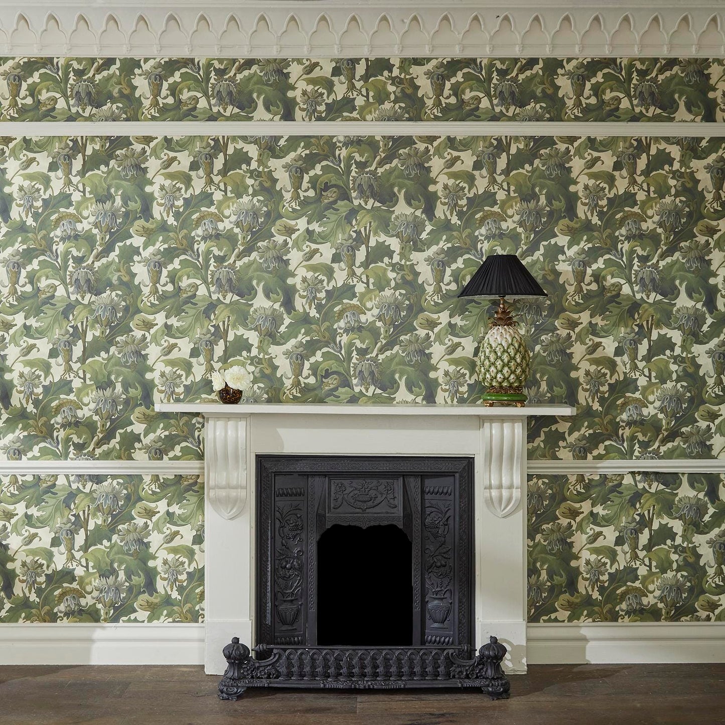 1-WA-VSP-DI-ECR-XXX - Vespertine Wallpaper - Ecru - House of Hackney