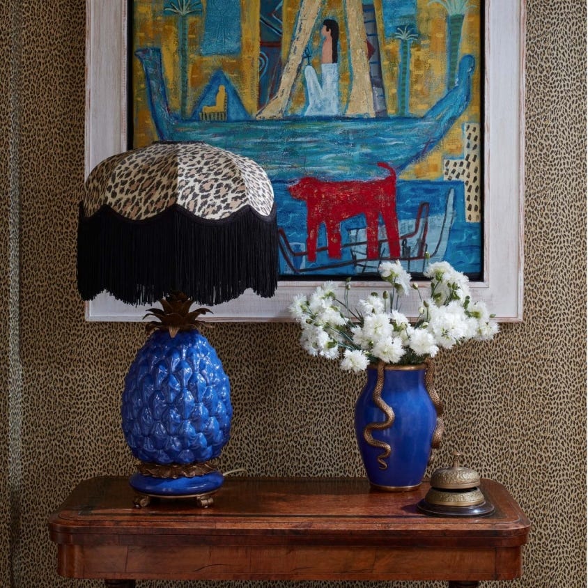 1-WA-WIL-TR-BUT-XXX-001 - Wild Card Wallpaper - Butterscotch - House of Hackney