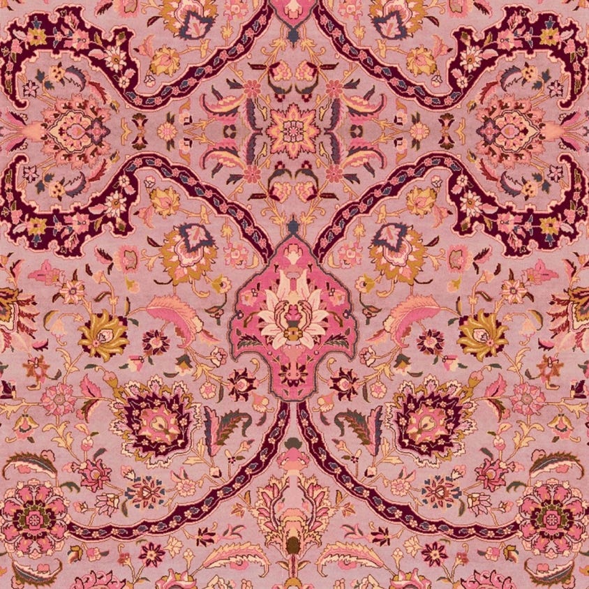 1-WA-ZAN-DI-QRT-XXX - Zanjan Wallpaper - Quartz-Pink - House of Hackney