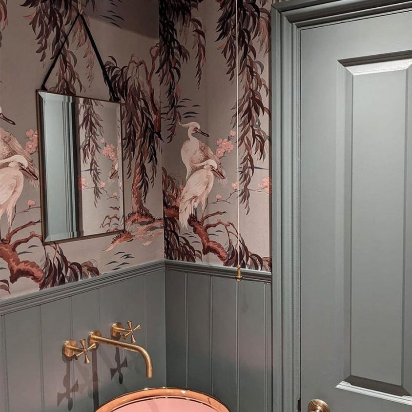 1-WA-ZEU-DI-EAU-XXX - Zeus Wallpaper - Eau De Nil - House of Hackney