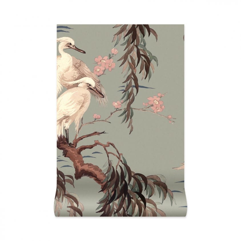 1-WA-ZEU-DI-EAU-XXX - Zeus Wallpaper - Eau De Nil - House of Hackney