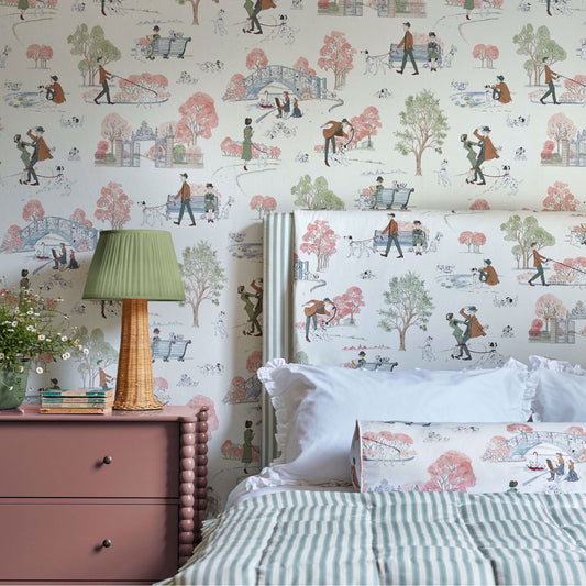 101 Dalmatians Wallpaper - Candy Floss - DDIW217289 - Sanderson - Premier Wallcovering