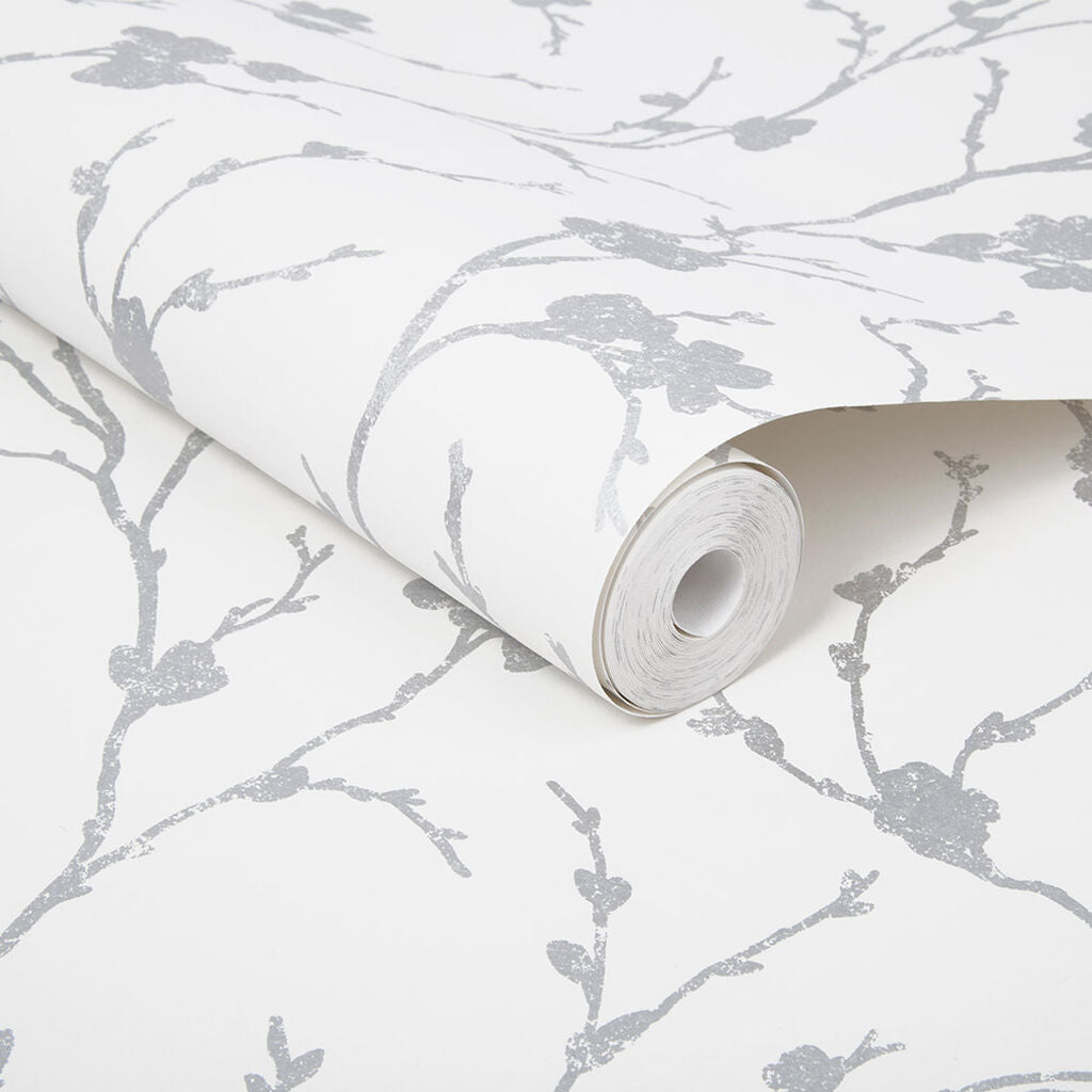 103526 - Meiying Wallpaper - Chalk - Graham & Brown