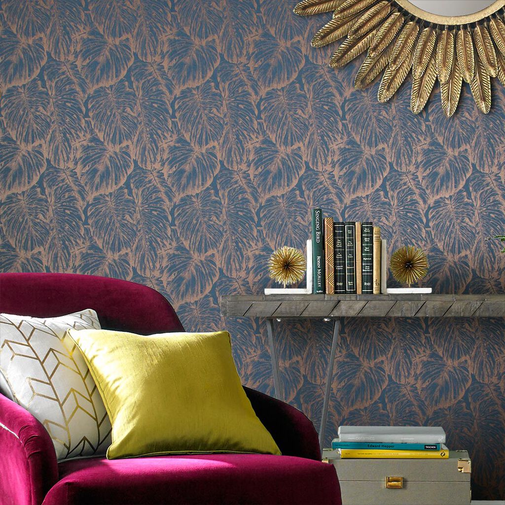 103768 - Tropical Wallpaper - Aegean - Graham & Brown
