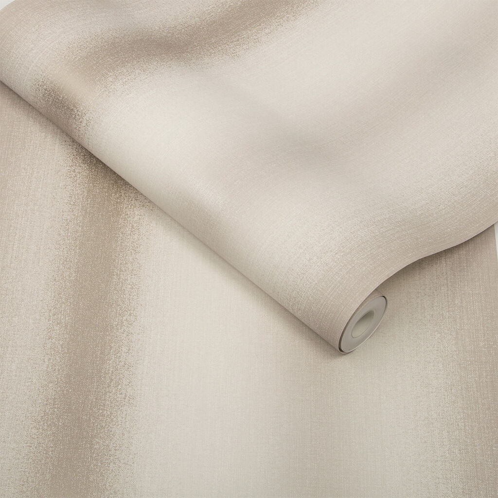 104074 - Wild Flower Stripe Wallpaper - Sand - Graham & Brown