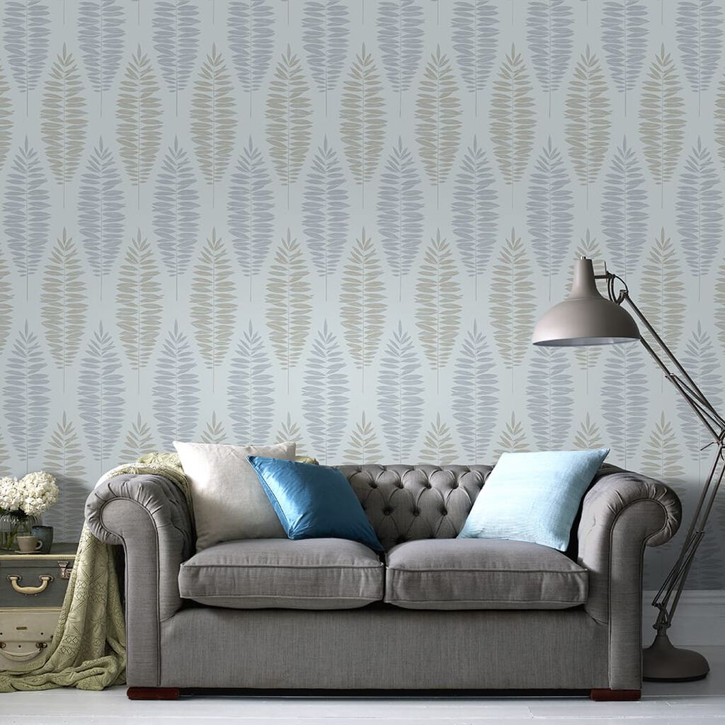 104146 - Lucia Wallpaper - Duck Egg
- Boutique Luxury