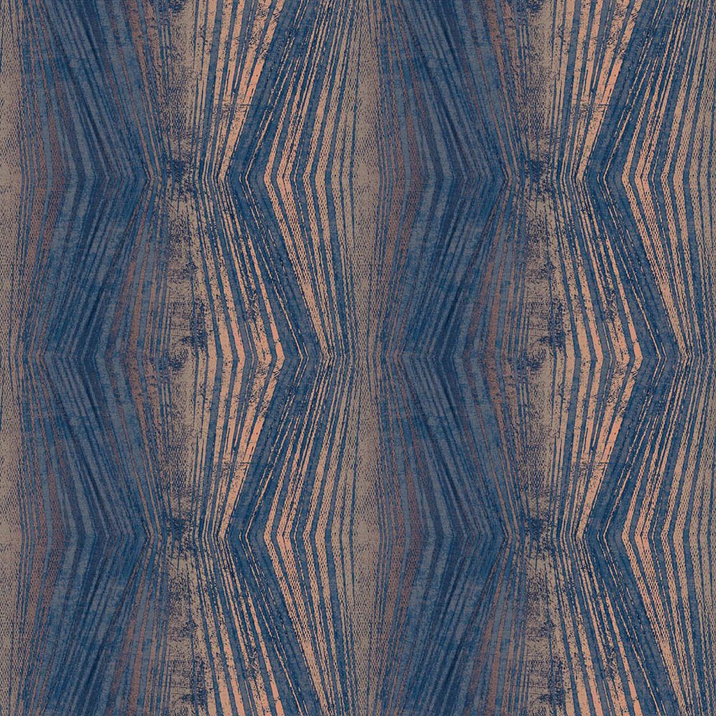 104152 - Vermeil Stripe Wallpaper - Blue - Boutique Luxury