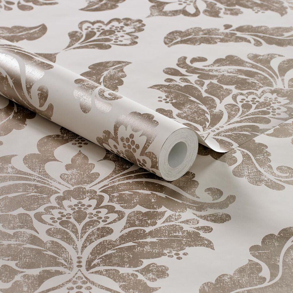 104156 - Damaris Wallpaper - Cream - Boutique Luxury