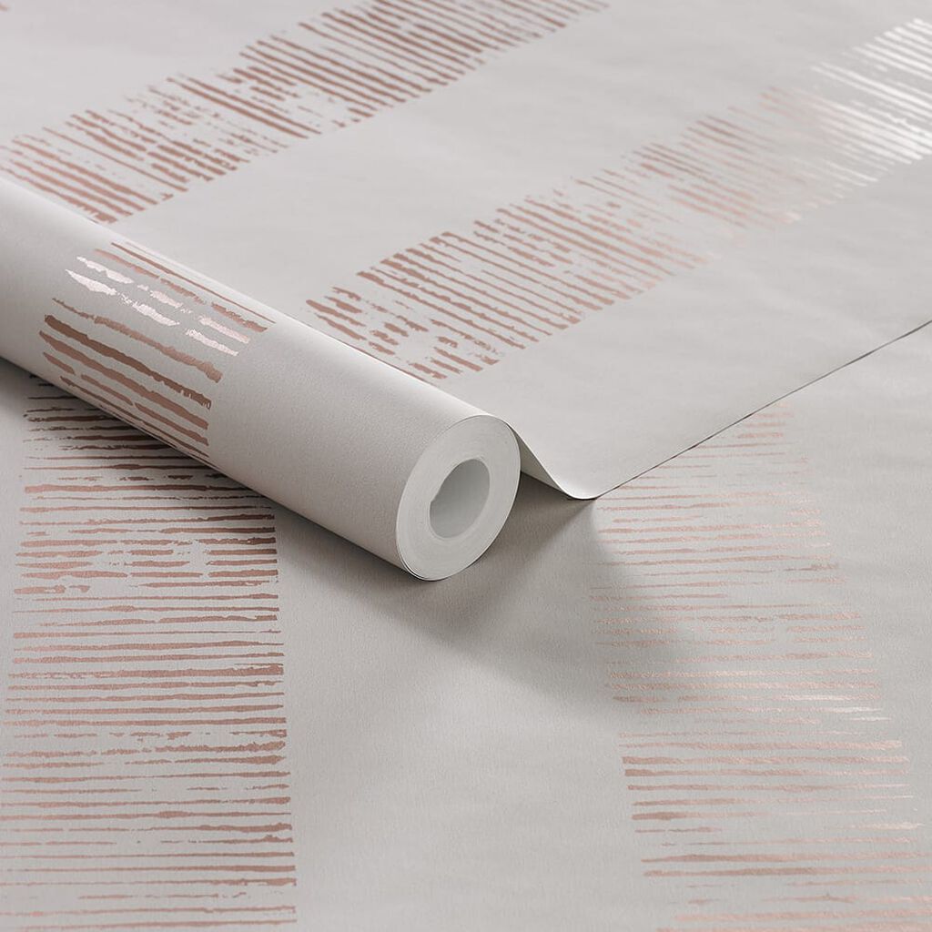 104267 - Mara Stripe Wallpaper - Neutral - Boutique Luxury