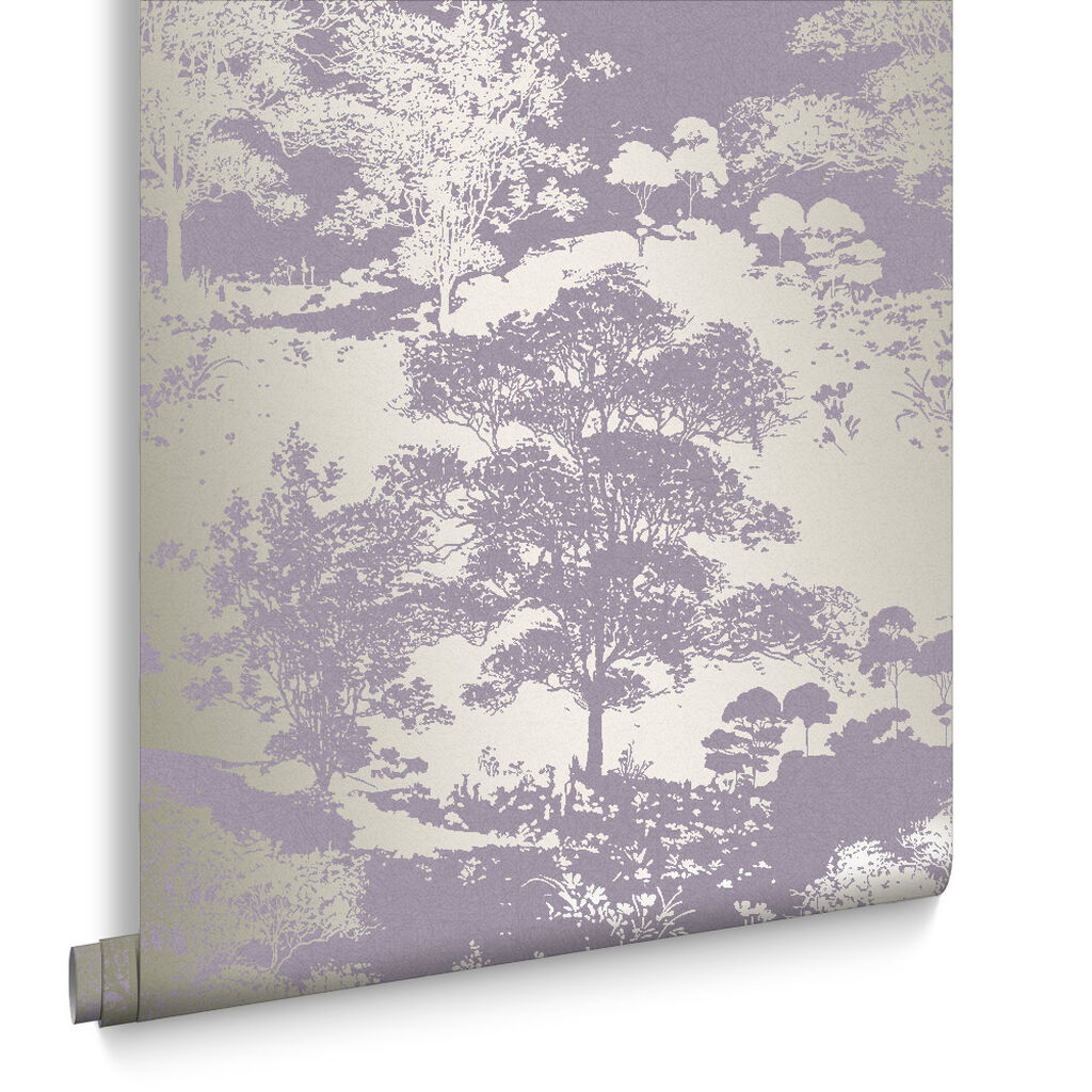 105232 - Meadow Wallpaper - Bluebell - Graham & Brown