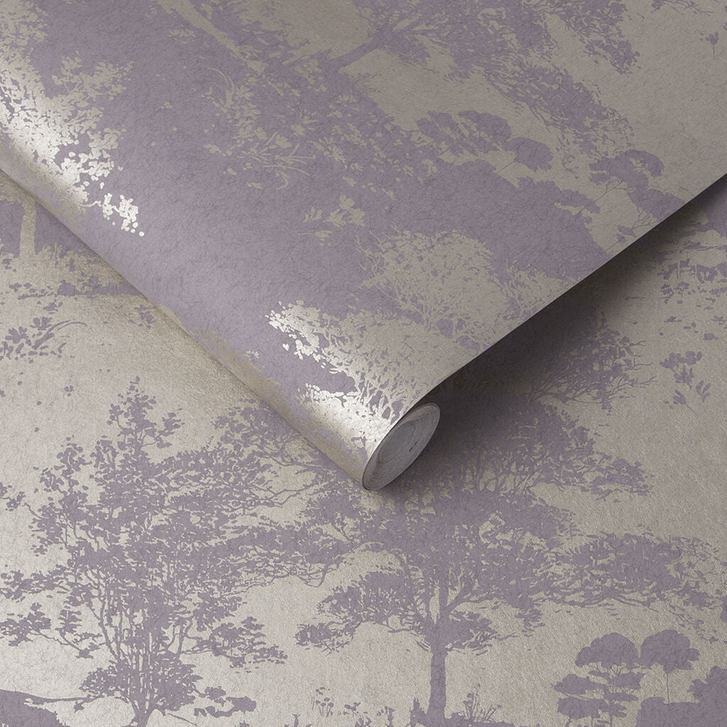105232 - Meadow Wallpaper - Bluebell - Graham & Brown
