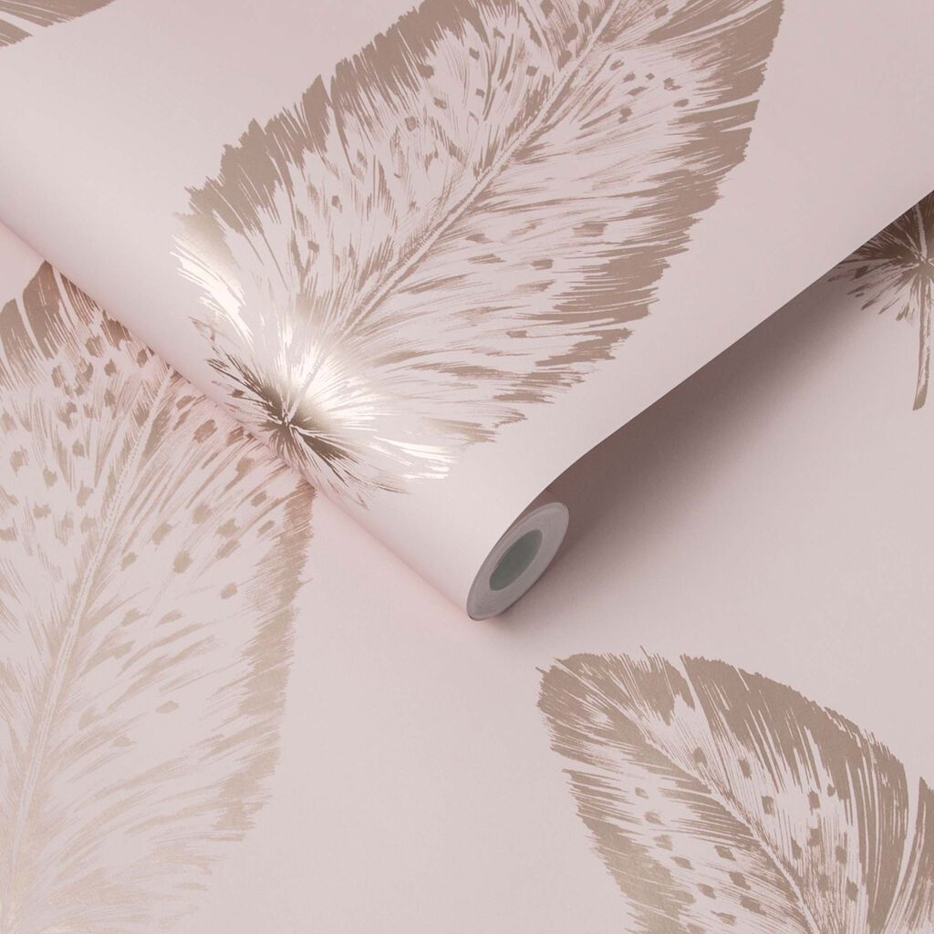 105248 - Volare Wallpaper - Flamingo - Graham & Brown