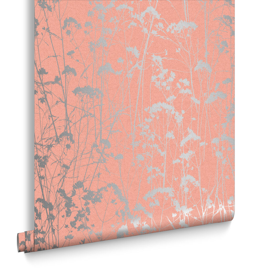 105456 - Grace Wallpaper - Coral - Graham & Brown