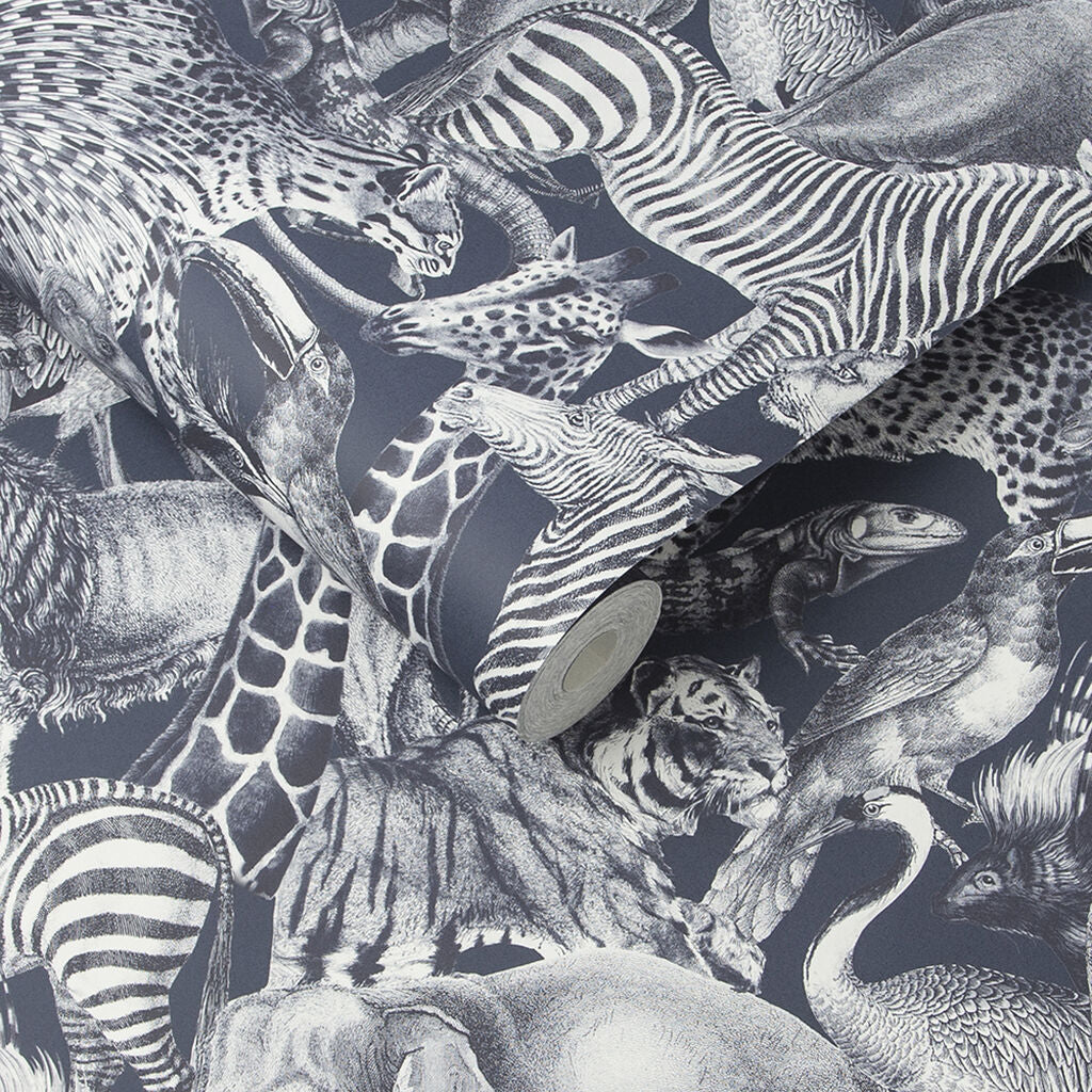 105475 - Kingdom Wallpaper - Gecko - Graham & Brown