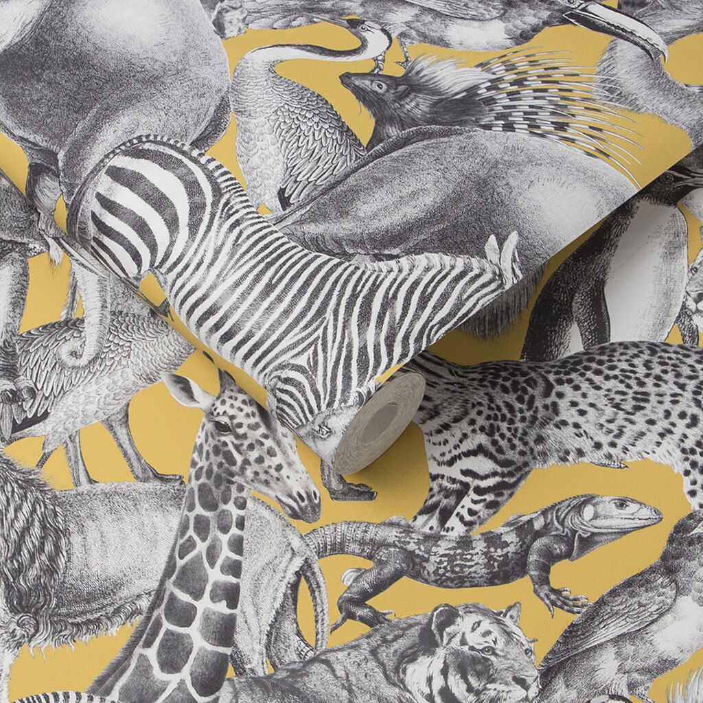 105476 - Kingdom Wallpaper - Lion - Graham & Brown