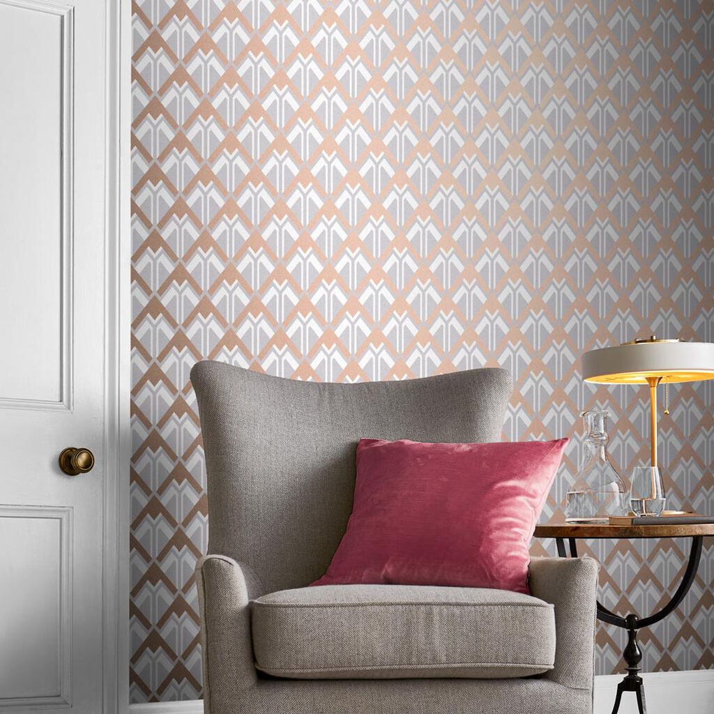105583 - Beau Wallpaper - Stardust - Graham & Brown
