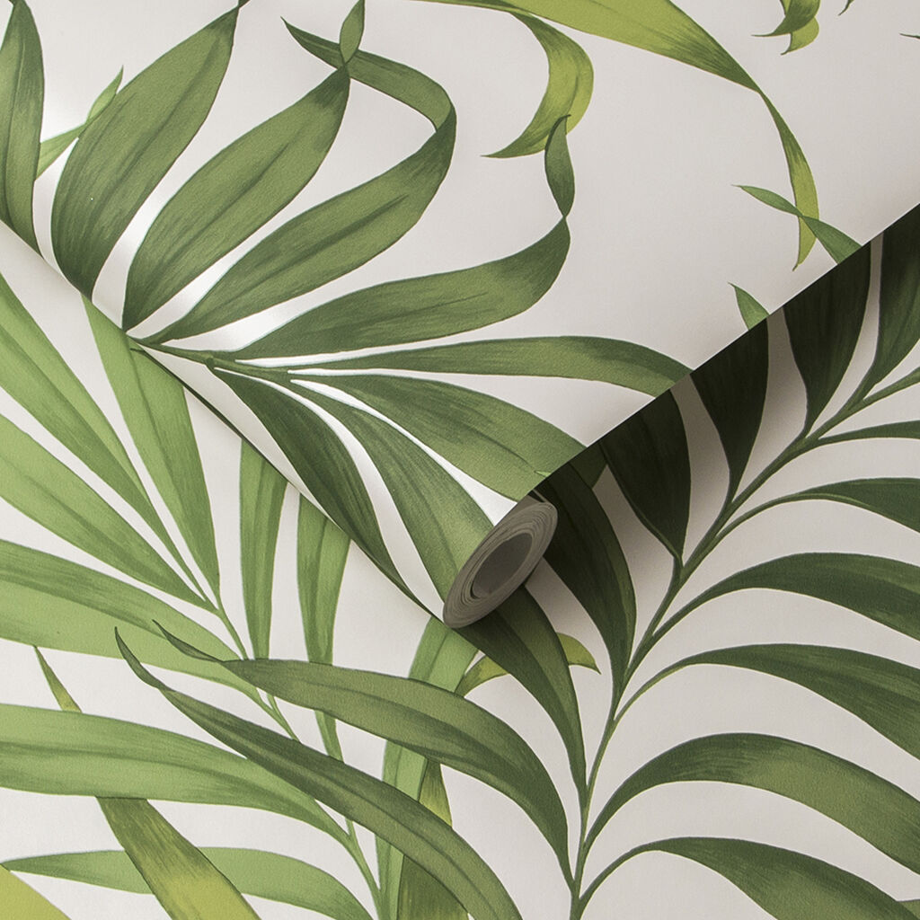 105662 - Yasuni Wallpaper - Lush Green - Graham & Brown