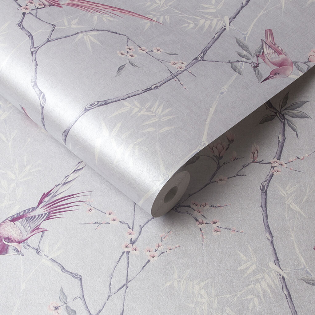 105768 - Tori Wallpaper - Mist - Graham & Brown