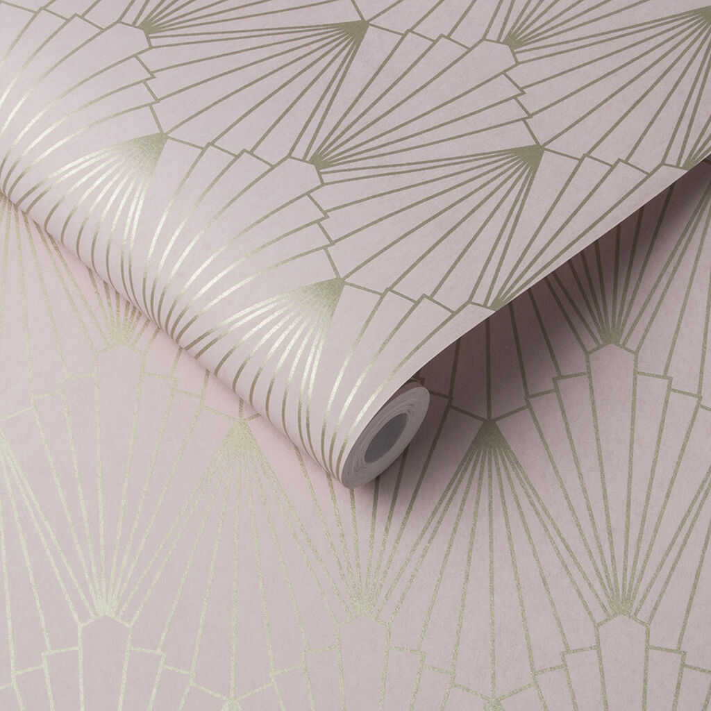 105925 - Rene Wallpaper - Blush - Graham & Brown
