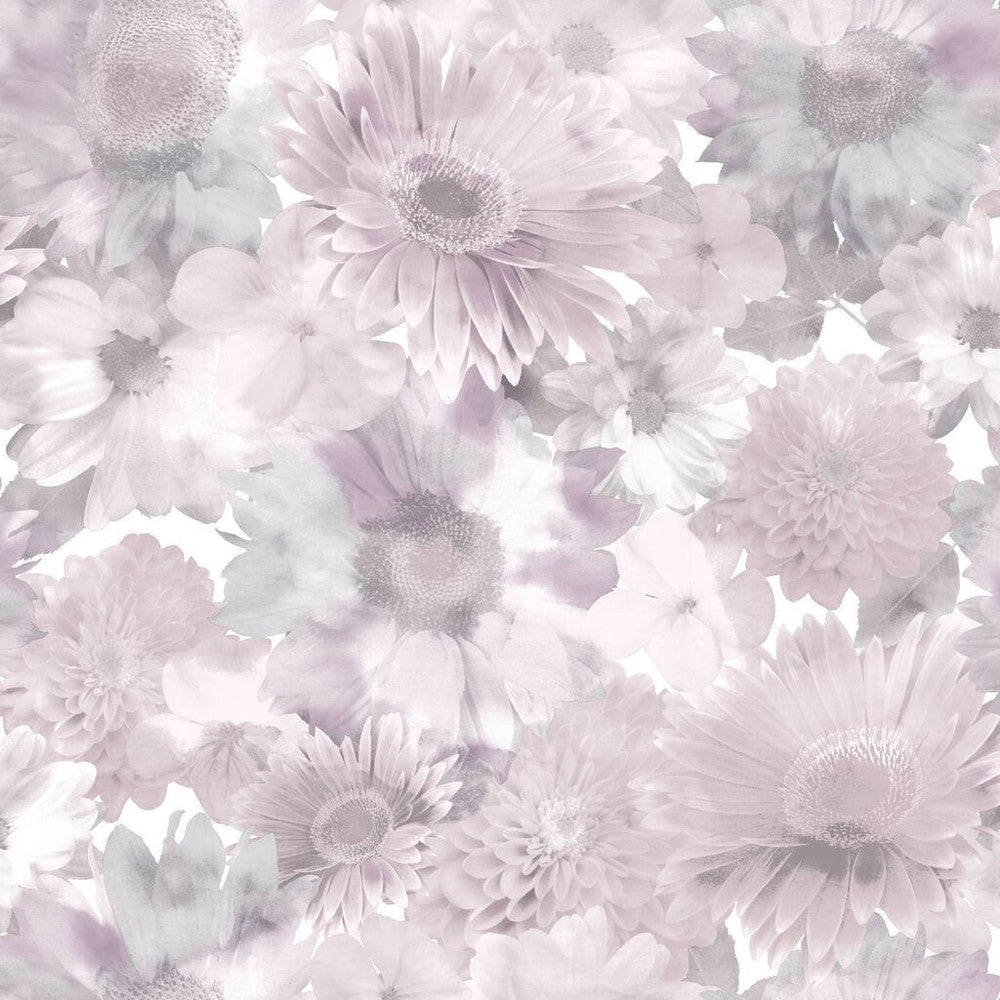 106372 - Summer Garden Wallpaper - Pink - Superfresco Easy