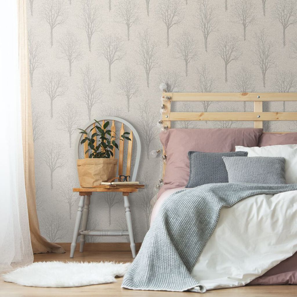 106664 - Landscape Wallpaper - Taupe - Boutique Luxury