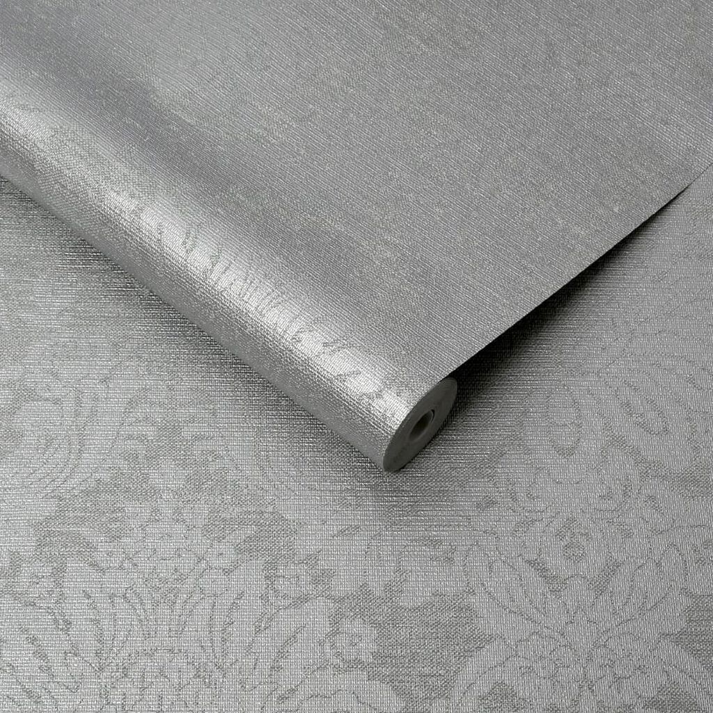 106678 - Vogue Wallpaper - Dove Grey - Boutique Luxury