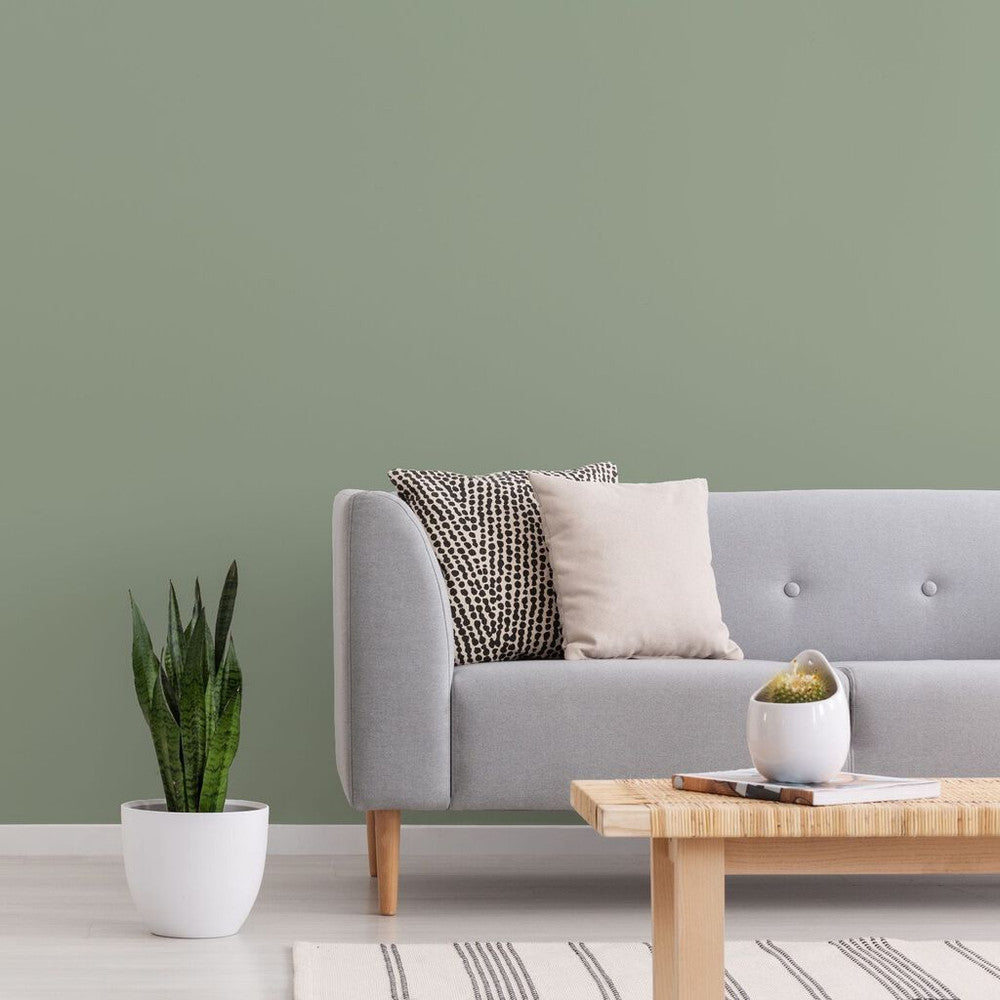 106744 - Litho Plain Wallpaper - Green - Superfresco Easy