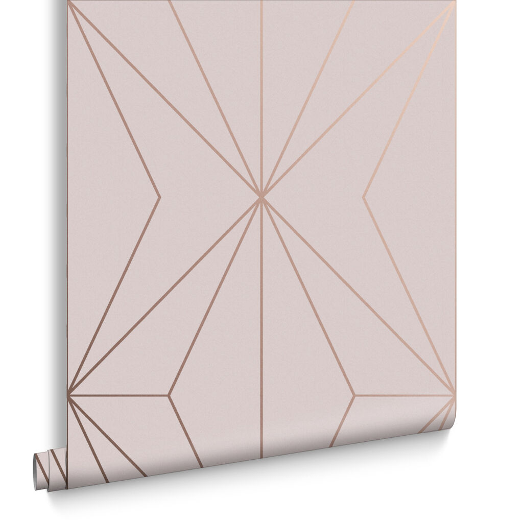 107585 - Harmony Wallpaper - Blush - Graham & Brown