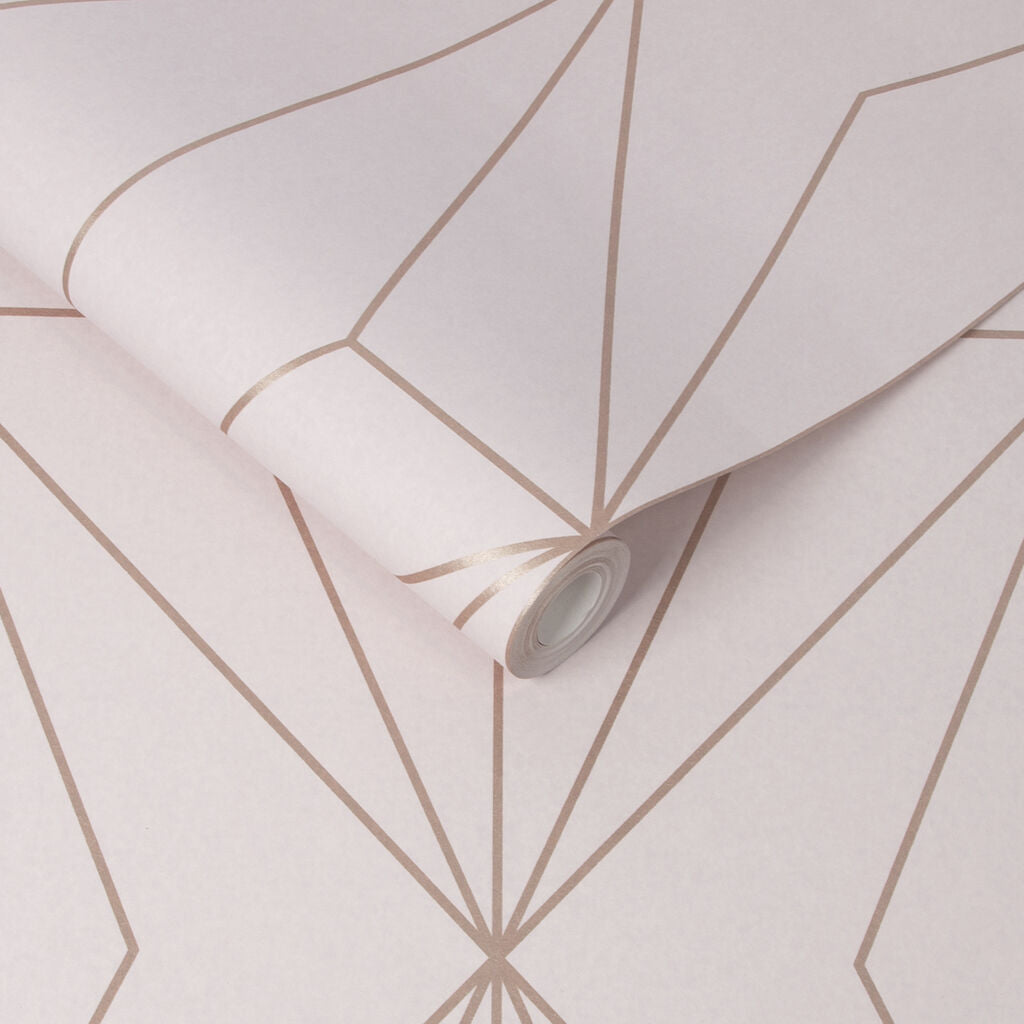 107585 - Harmony Wallpaper - Blush - Graham & Brown