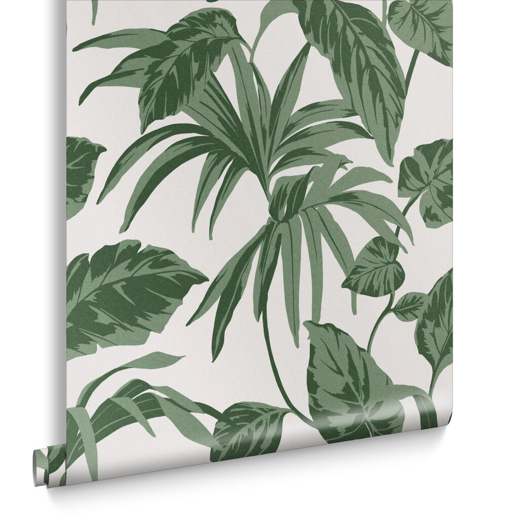 107606 - Palma Wallpaper - Chalk - Graham & Brown