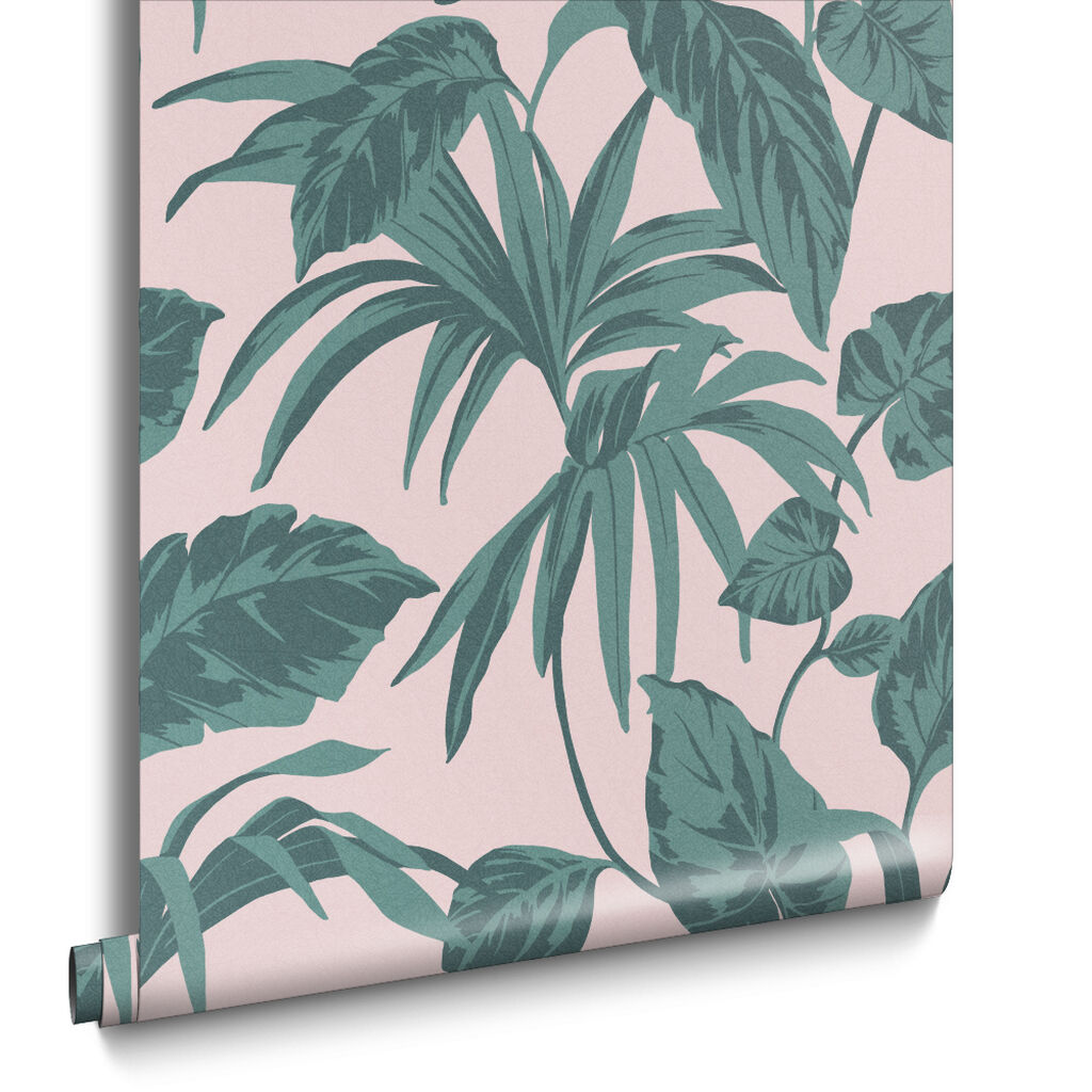 107608 - Palma Wallpaper - Blush - Graham & Brown