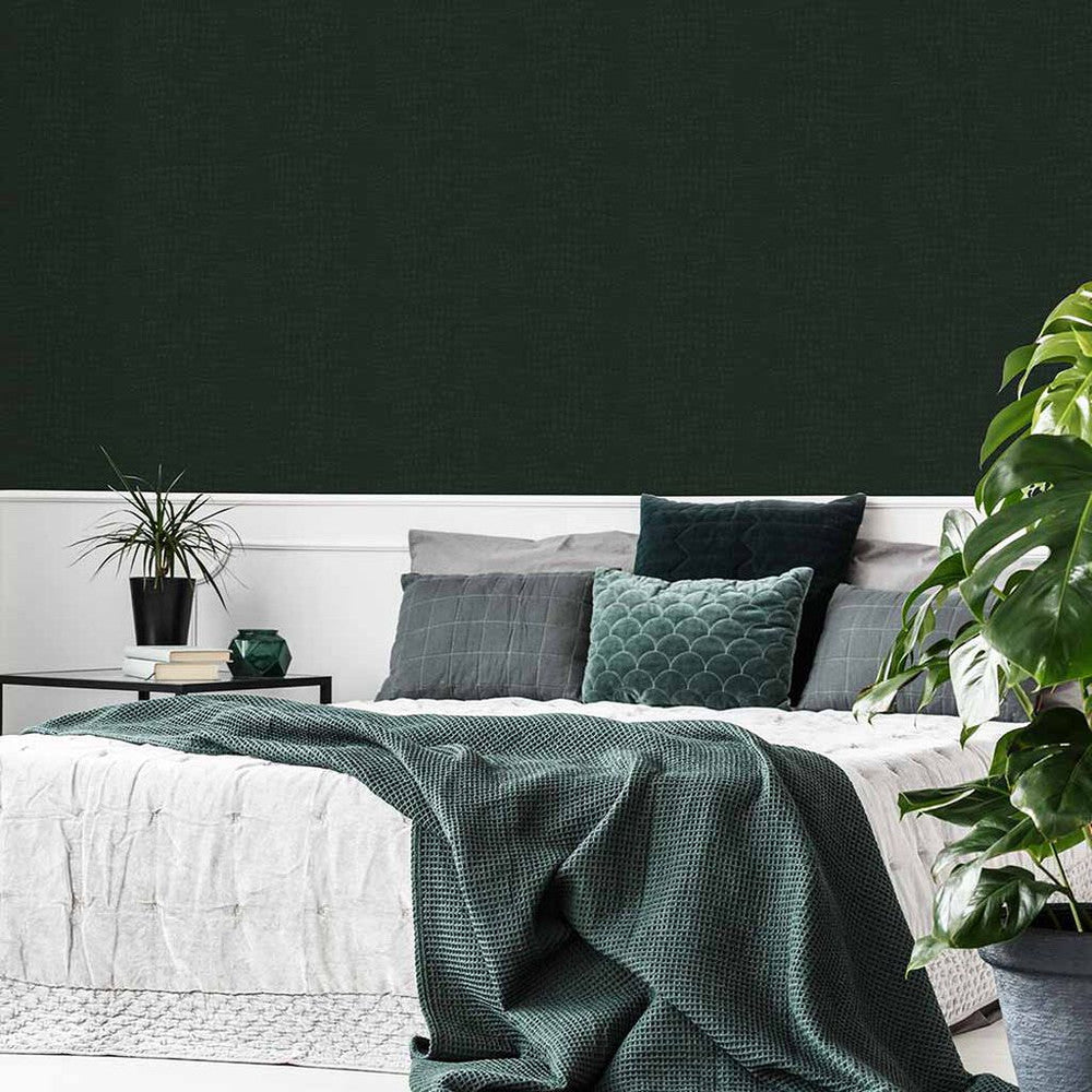 108599 - Crocodile Wallpaper - Green - Superfresco Easy