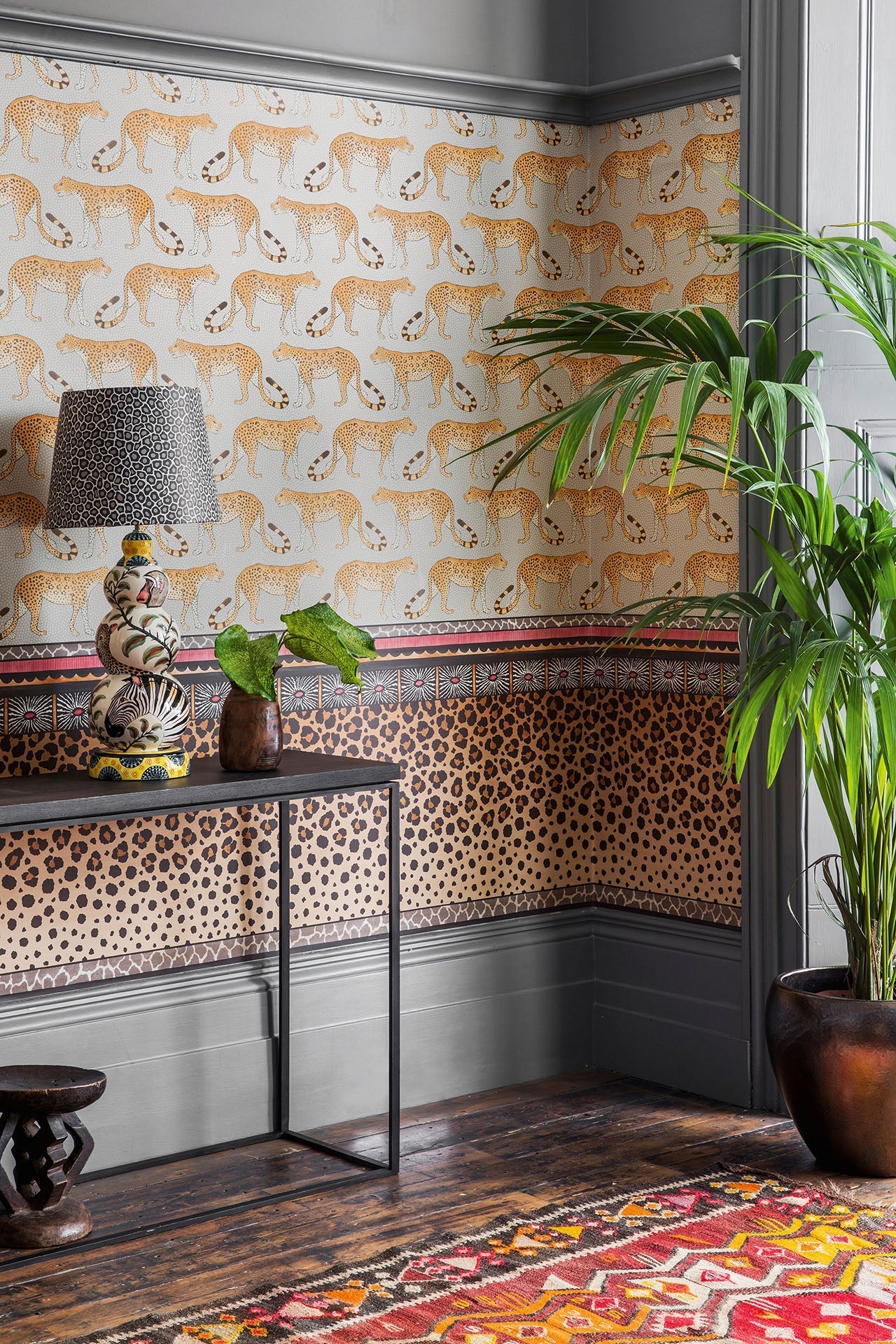 109/13060 - Zulu Border Wallpaper - Ginger & Soot - Cole & Son