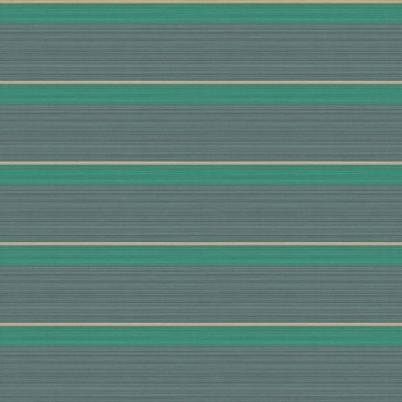 110/10049 - Jaspe Border Wallpaper - Viridian & Metallic Gilver - Cole & Son