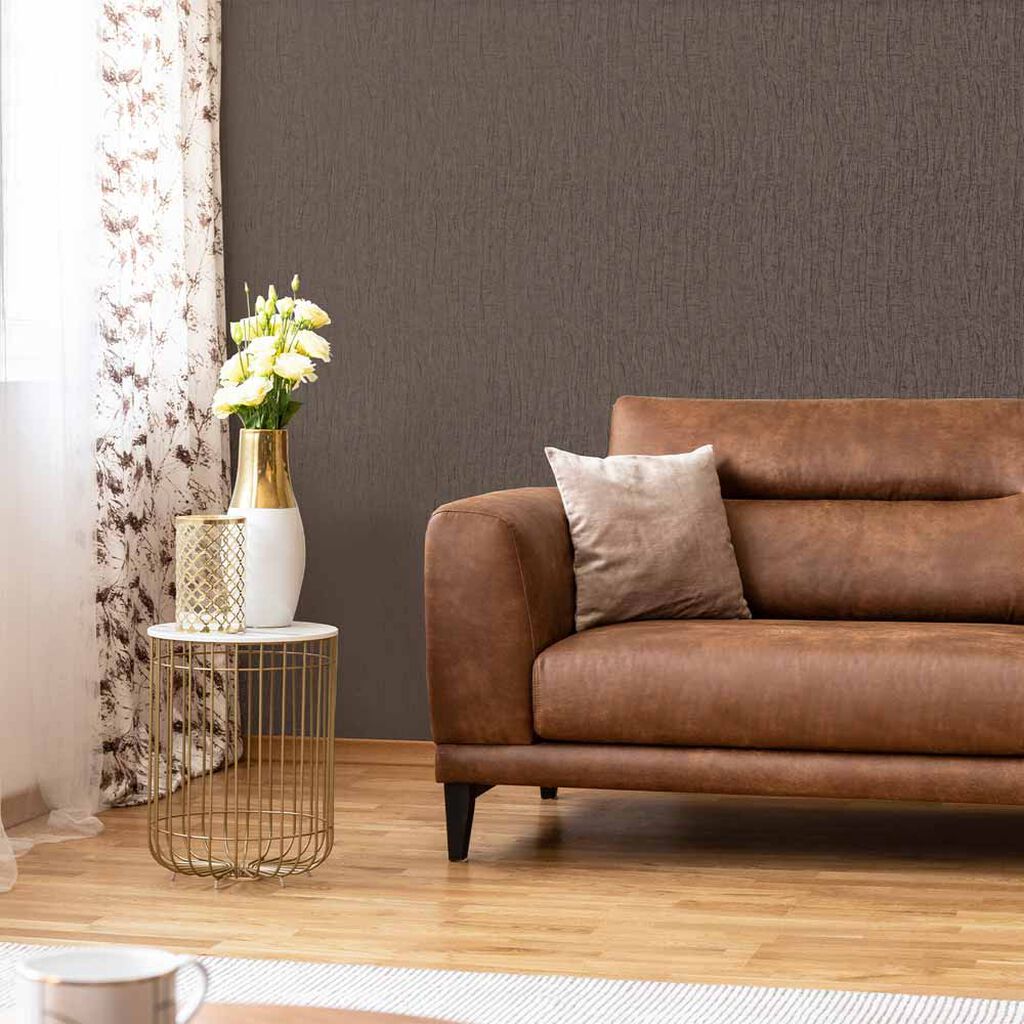 111304 - Marquise Plain Wallpaper - Smokey Quartz - Boutique Luxury