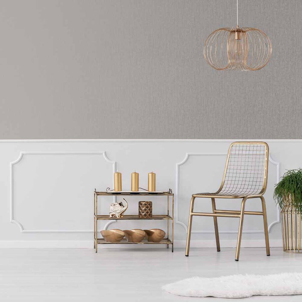 111305 - Marquise Plain Wallpaper - Quartz - Boutique Luxury