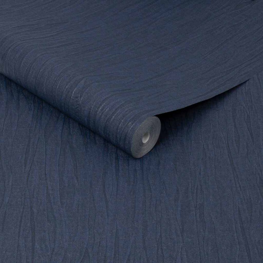 111308 - Marquise Plain Wallpaper - Sapphire - Boutique Luxury