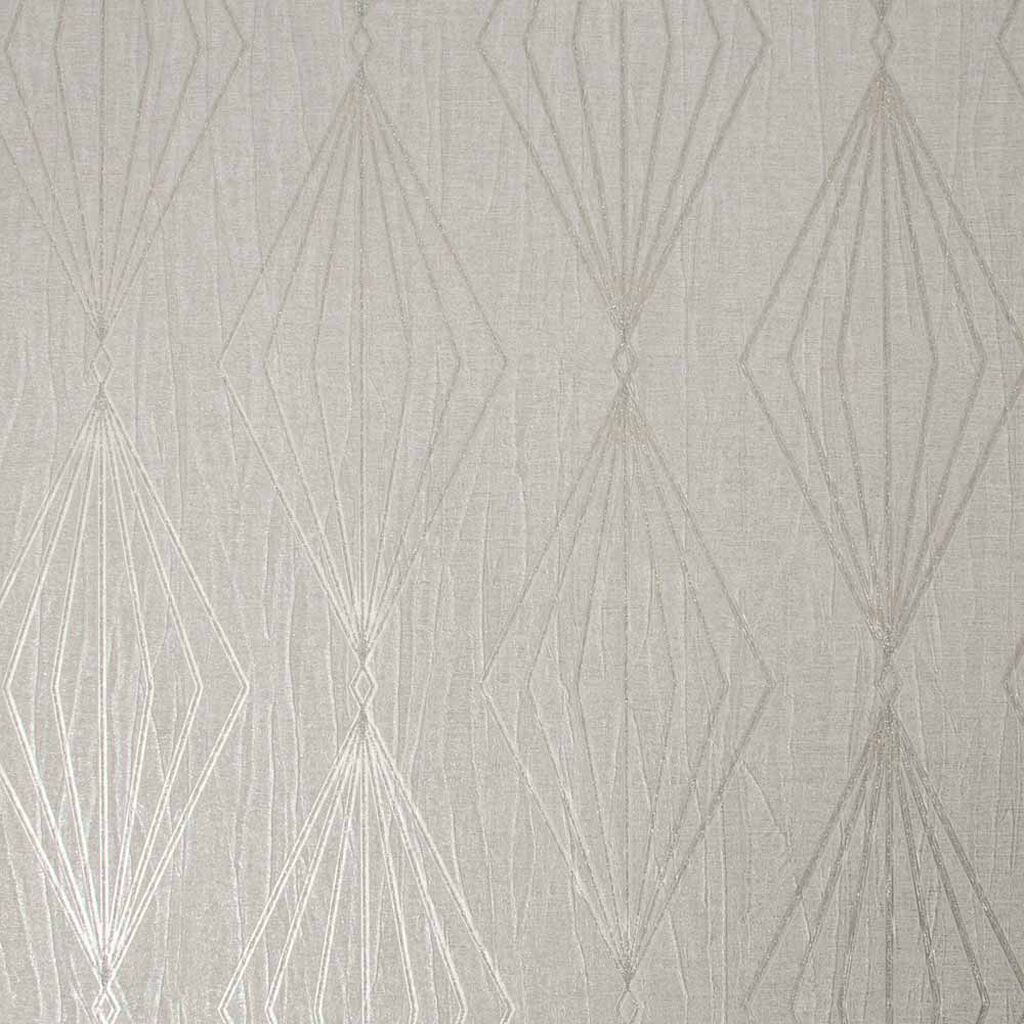 111309 - Marquise Geo Wallpaper - Pearl - Boutique Luxury