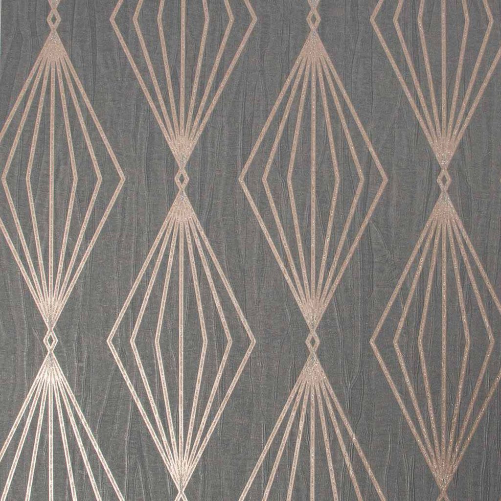111311 - Marquise Geo Wallpaper - Smokey Quartz - Boutique Luxury